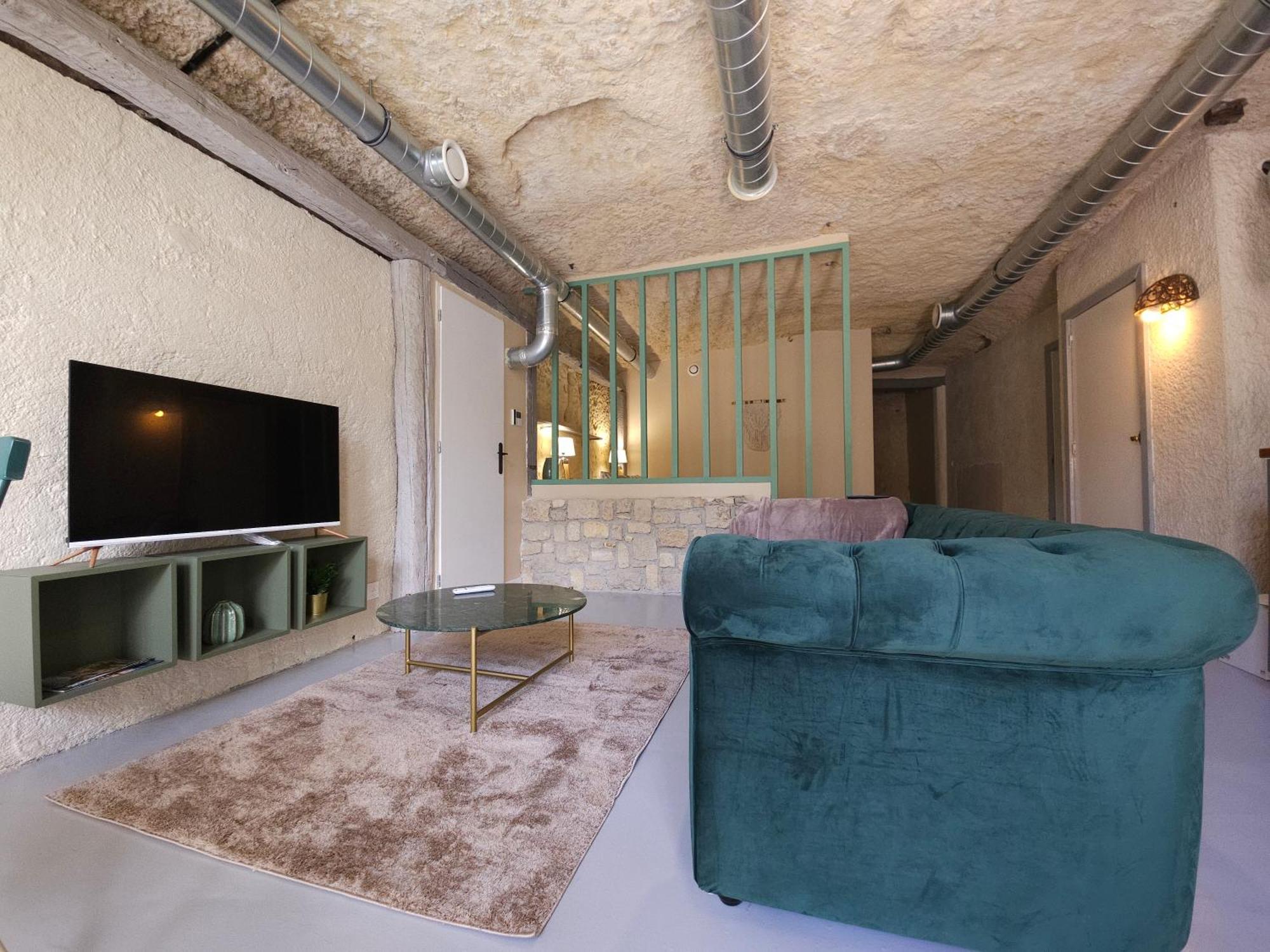 The Sweet Cave Apartment Saint-Étienne-de-Chigny Exterior photo